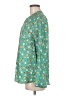 Emery Rose 100% Polyester Teal 3/4 Sleeve Blouse Size M - photo 5