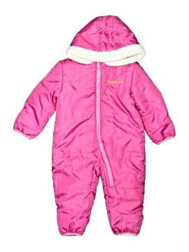Pink Platinum Snow Pants With Bib