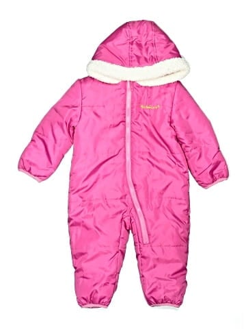 Pink Platinum Snow Pants With Bib (view 1)