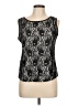 Ann Taylor Black Sleeveless Blouse Size L - photo 1