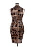 Unbranded Graphic Brown Cocktail Dress Size 0X - photo 2
