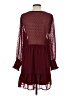 Unbranded 100% Polyester Burgundy Casual Dress Size S - photo 2