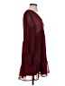 Unbranded 100% Polyester Burgundy Casual Dress Size S - photo 4