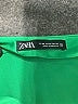 Zara Solid Green Formal Skirt Size XS - photo 3
