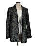 Alice + Olivia 100% Silk Silver Silk Blazer Size S - photo 1