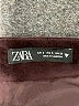 Zara Solid Brown Black Casual Skirt Size S - photo 4