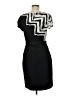 Max and Cleo Chevron-herringbone Black Cocktail Dress Size 8 - photo 2