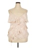 Aqua Tan Sleeveless Blouse Size XXL - photo 1