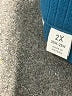 Lands' End Teal Pullover Sweater Size 2X - photo 9