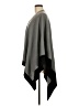 Top It Off 100% Acrylic Gray Poncho One size - photo 5