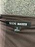 Steve Madden 100% Polyurethane Metallic Black Brown Cocktail Dress Size 2 - photo 6
