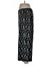 Nine West 100% Polyester Print Black Casual Pants Size L - photo 5