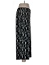 Nine West 100% Polyester Print Black Casual Pants Size L - photo 4