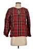J.Crew 100% Cotton Red 3/4 Sleeve Blouse Size S - photo 1