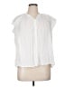 Unbranded 100% Cotton White Sleeveless Blouse Size XL - photo 1