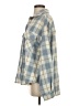 Hyfve Plaid Blue Long Sleeve Button-Down Shirt Size S - photo 5