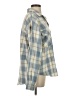 Hyfve Plaid Blue Long Sleeve Button-Down Shirt Size S - photo 4