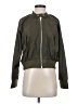 Free People 100% Polyester Solid Green Jacket Size XS - photo 1