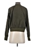 Free People 100% Polyester Solid Green Jacket Size XS - photo 2