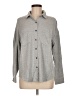 Z Supply Solid Gray Long Sleeve Button-Down Shirt Size M - photo 1
