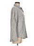 Z Supply Solid Gray Long Sleeve Button-Down Shirt Size M - photo 4