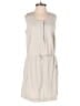 FLX Solid Gray Tan Casual Dress Size XS - photo 1