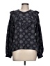 Warm Black Long Sleeve Blouse Size L (estimated) - photo 1