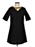 River Island 100% Polyester Black Casual Dress Size 10 - photo 1