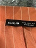 Shein 100% Polyester Orange Sweater Vest Size 12 - photo 6