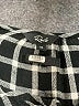 Rails Checkered-gingham Black Long Sleeve Blouse Size XS - photo 7