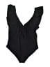 Assorted Brands Solid Black One Piece Swimsuit Size L - photo 2