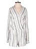 Gentle Fawn 100% Viscose Stripes White Romper Size XS - photo 1