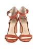Vince Camuto 100% Leather Orange Burgundy Heels Size 9 1/2 - photo 2
