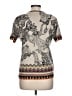 ETRO Tan Short Sleeve Blouse Size EU (IT) 46 / US 10 - photo 2