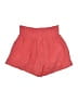 Drew 100% Cotton Solid Red Shorts Size XS - photo 2