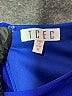 TCEC 100% Polyester Solid Blue Cocktail Dress Size M - photo 7