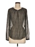 Isabel Marant Print Gray Long Sleeve Blouse Size EU (FR) 38 / US 6 - photo 1