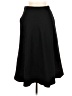 Assorted Brands Solid Black Wool Skirt Size 9 - 10 - photo 2