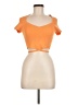 Express Orange Short Sleeve Top Size M - photo 1