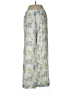 The Kooples 100% Viscose Floral Silver Casual Pants Size Med (2) - photo 2