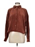 Industry 100% Polyester Brown Long Sleeve Blouse Size M - photo 1