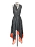 Sanctuary 100% Polyester Graphic Gray Casual Dress Size XS - photo 2