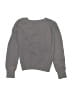 Gymboree 100% Cotton Gray Pullover Sweater Size 10 - 12 - photo 2