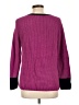 Talbots Color Block Purple Pullover Sweater Size L (petite) - photo 2