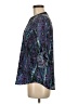 Aqua 100% Polyester Blue 3/4 Sleeve Blouse Size M - photo 5