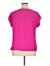Gilli 100% Polyester Pink Short Sleeve Top Size 1X - photo 2