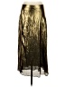 J.Crew 100% Polyester Metallic Gold Formal Skirt Size S - photo 1
