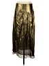 J.Crew 100% Polyester Metallic Gold Formal Skirt Size S - photo 2