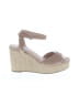 Steve Madden 100% Leather Tan Pink Wedges Size 9 - photo 1