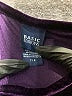 Basic Editions Purple Dress Size 7 - photo 3
